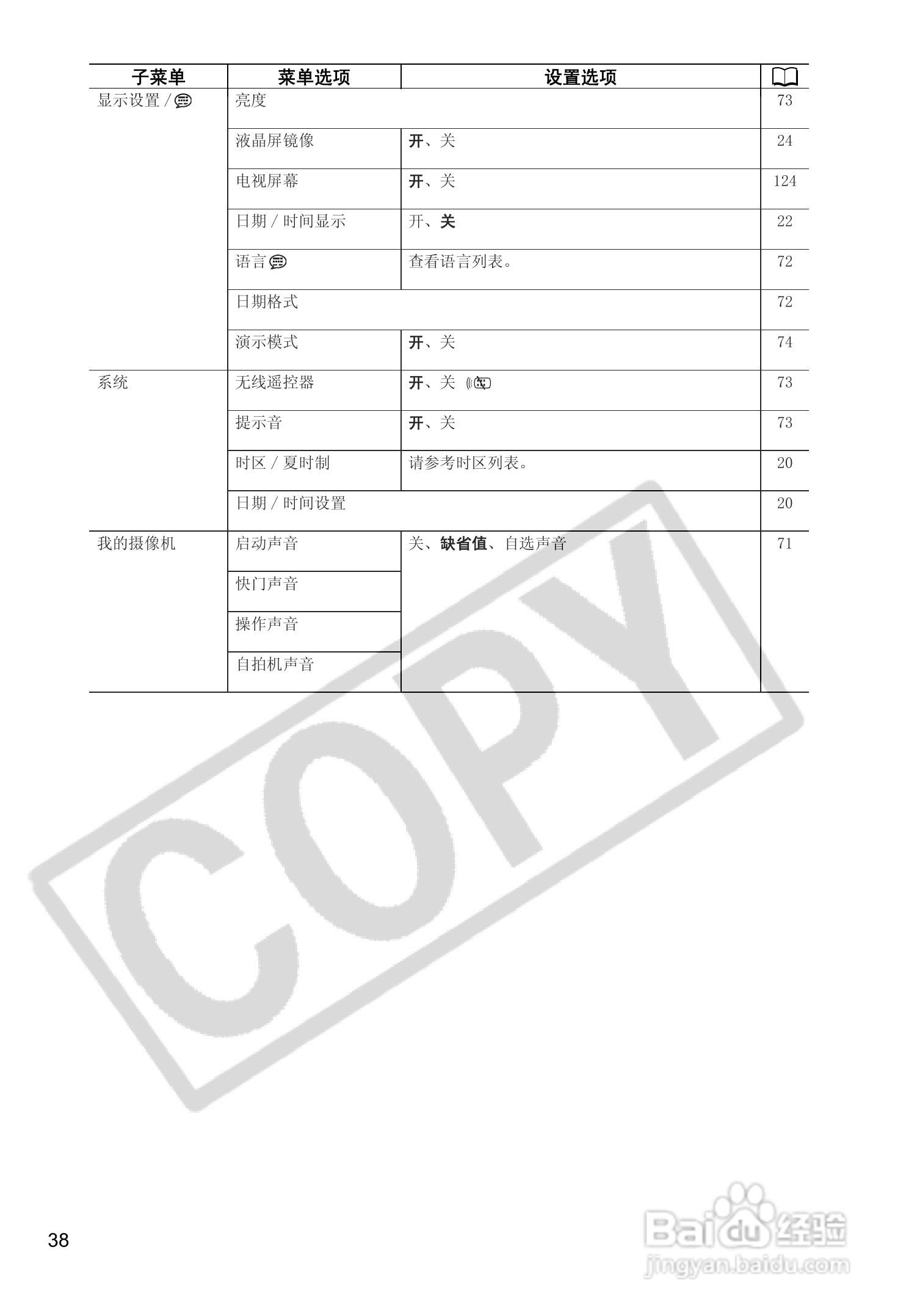 佳能MV880Xi数码摄像机使用说明书:[4]