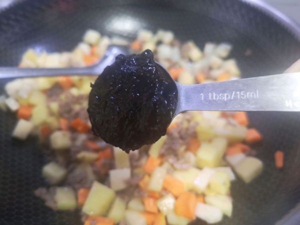 胡萝卜土豆打卤面