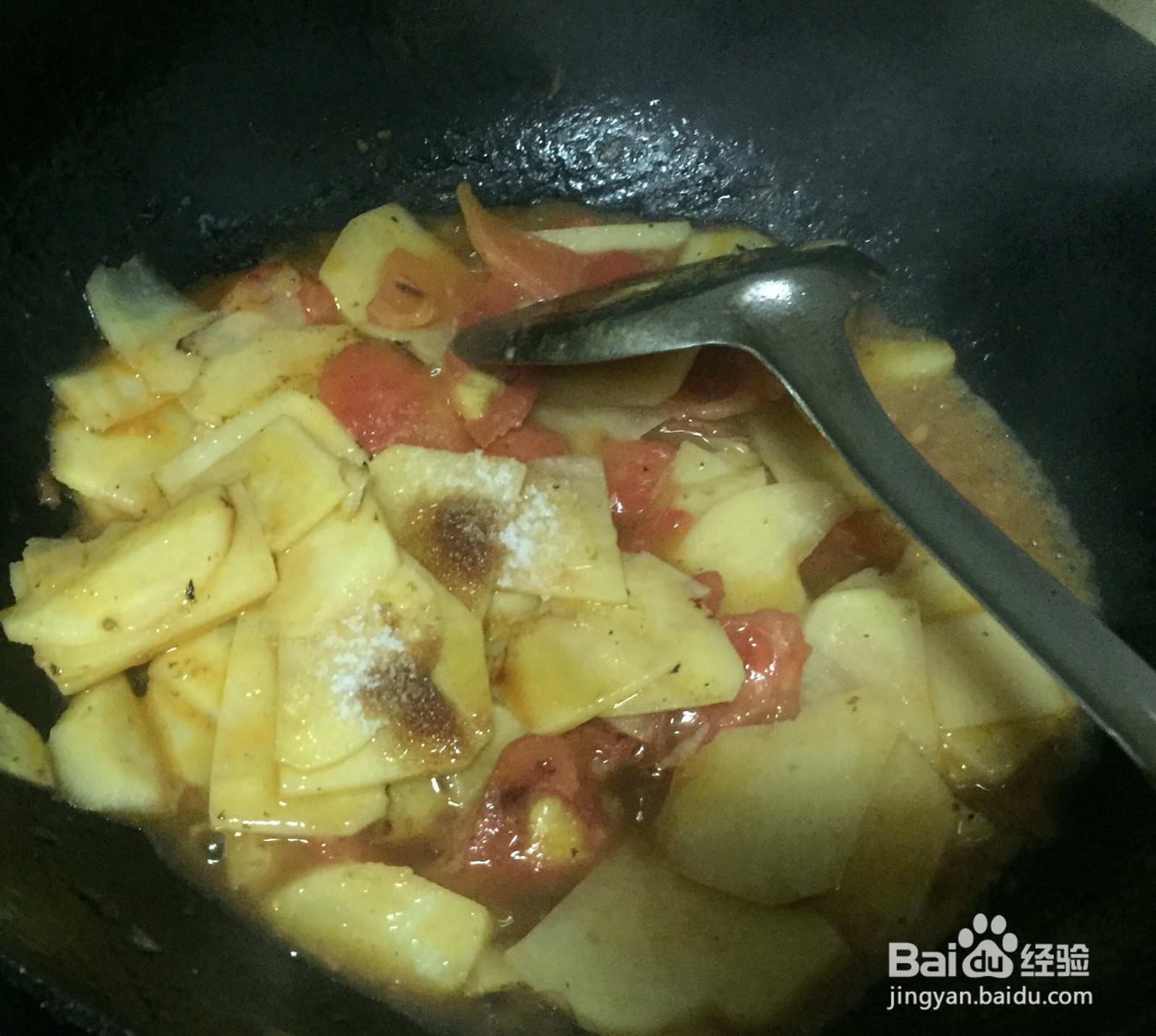 番茄炒土豆片的做法