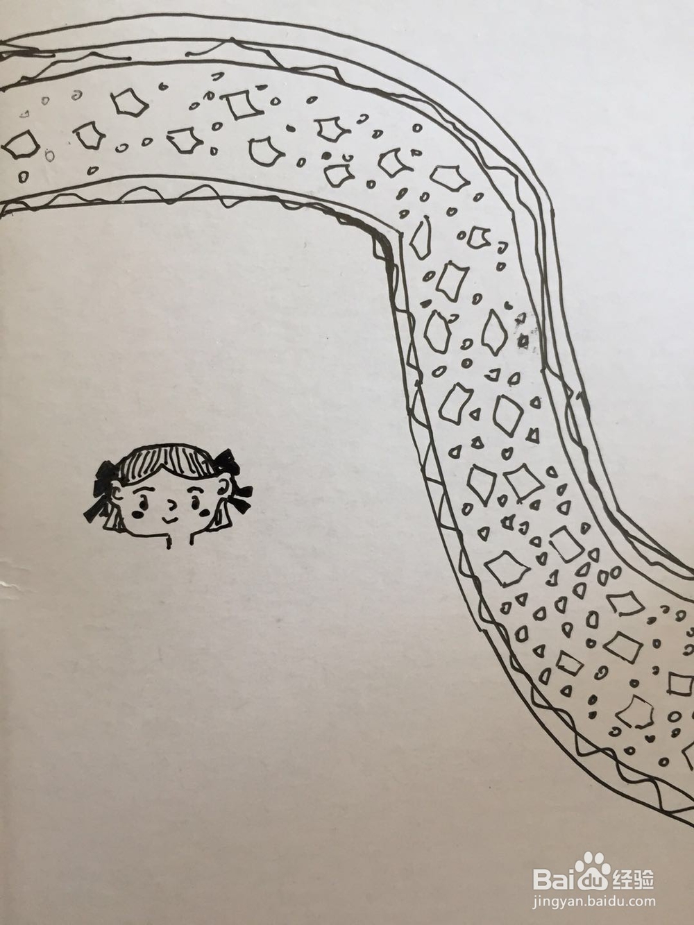 插画教程之郊外的女孩