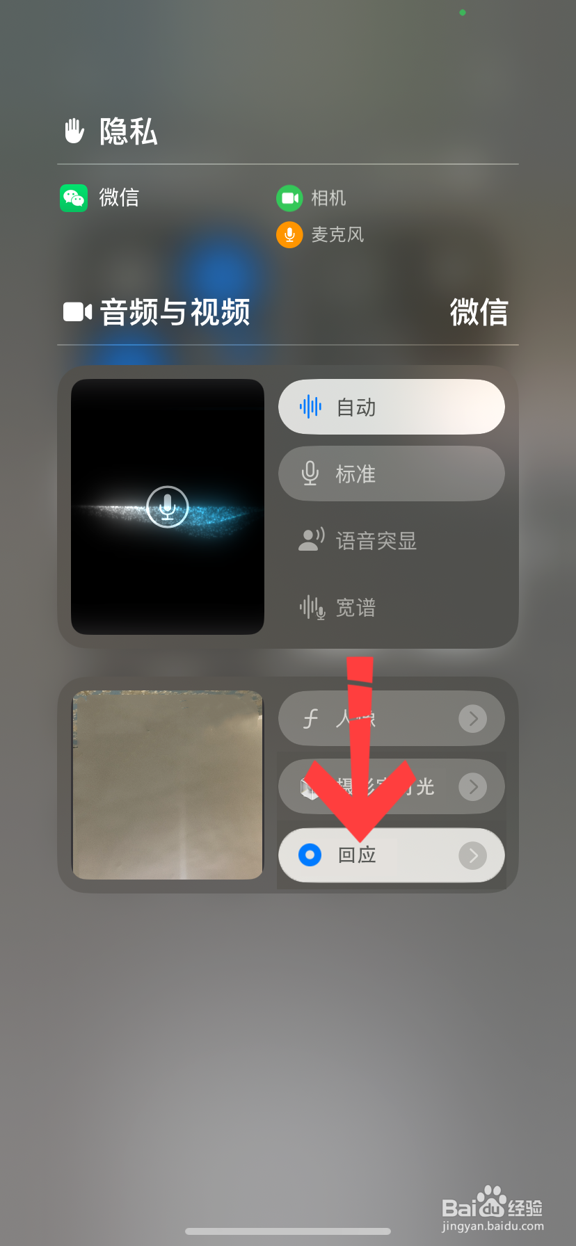 苹果视频特效手势怎么设置