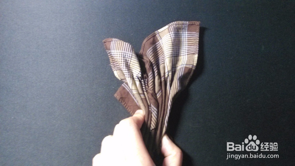 蝴蝶餐巾的做法