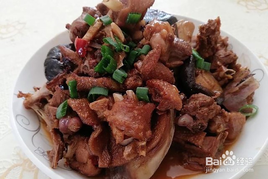 香菇鸭的简单做法