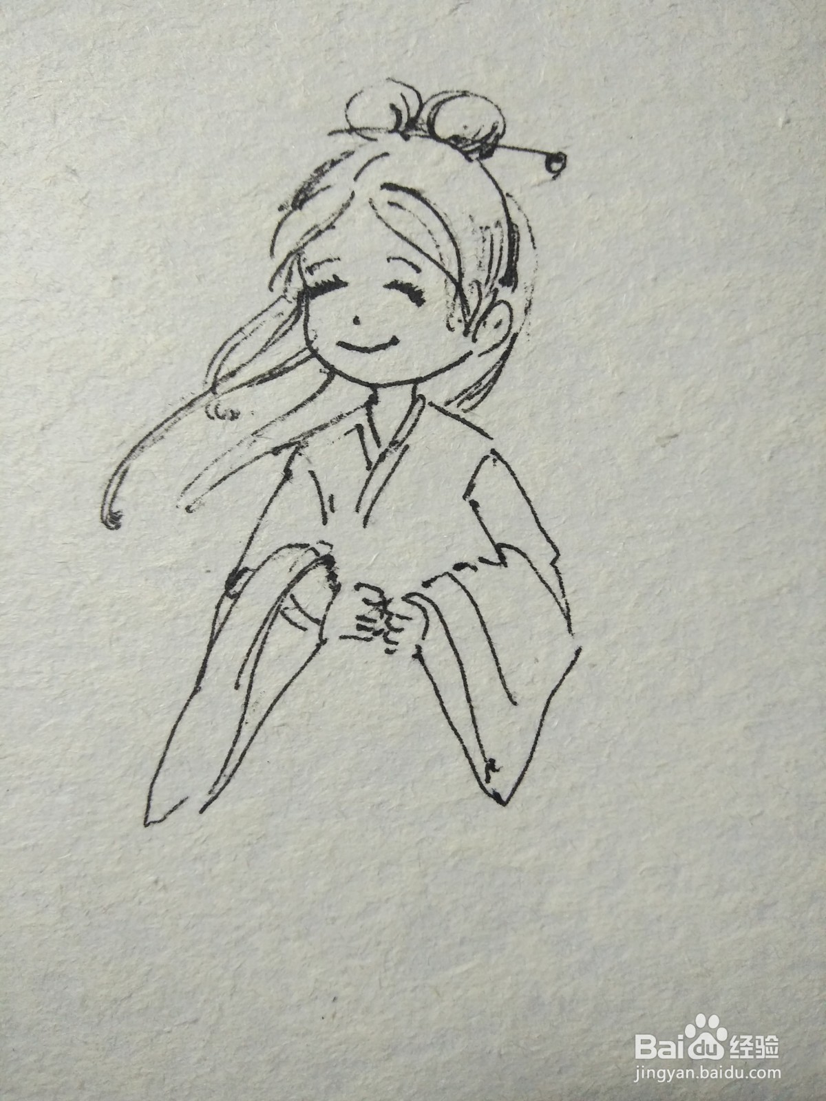 白蛇传小青简笔画