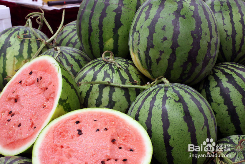 怎么挑选更甜的西瓜