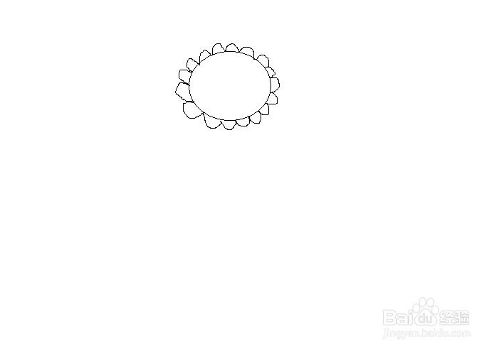 简笔画之向日葵