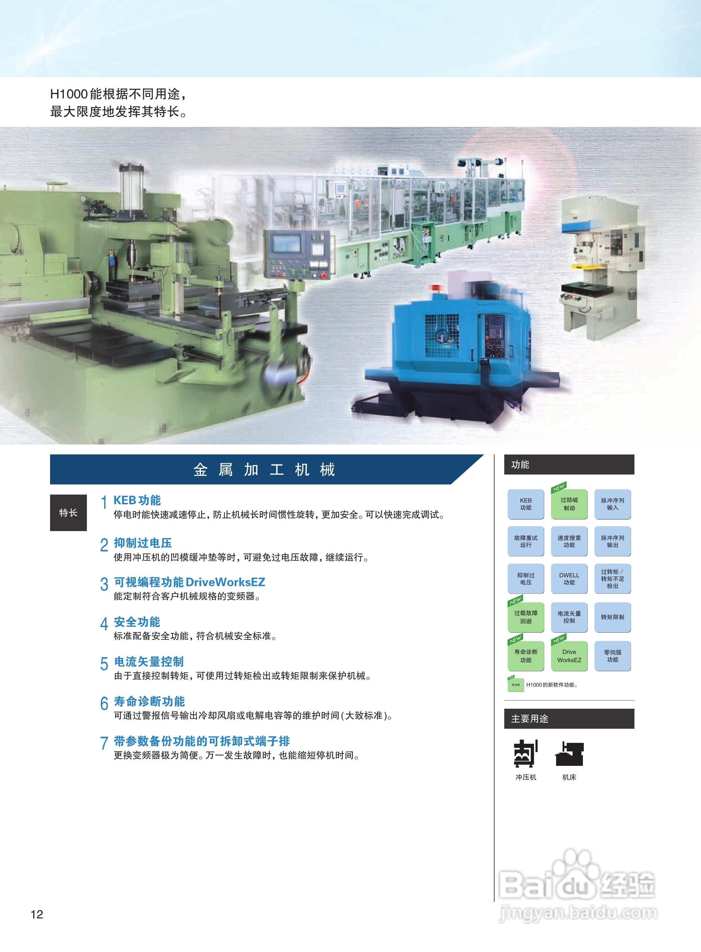 YASKAWA H1000 安川总负载高性能变频器说明书:[2]