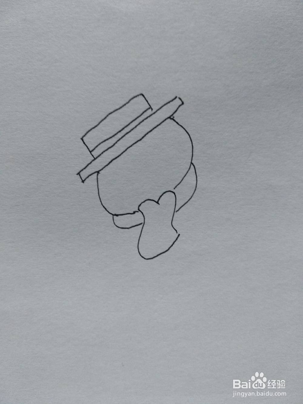 儿童冬天雪景的简单画法