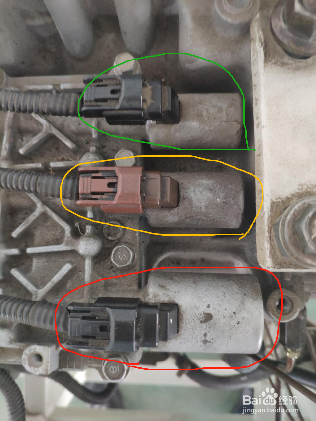 CVT变速器外表传感器及执行器认识