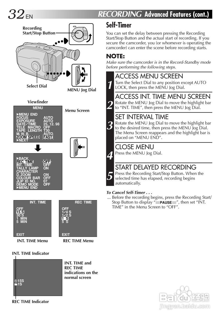 胜利JVC GR-AX680数码摄像机使用说明书:[4]