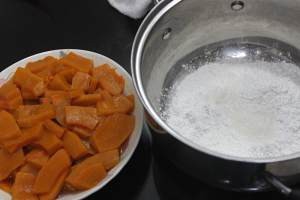 食补养生糯糯的南瓜饼的做法