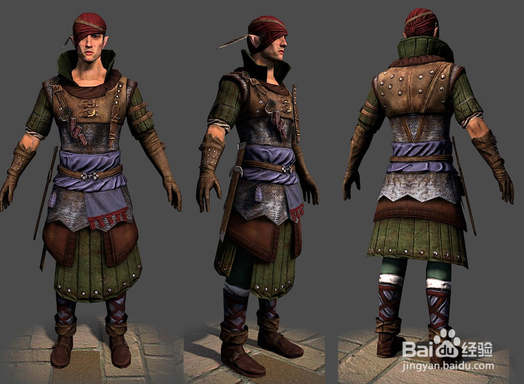 次时代角色教程全流程