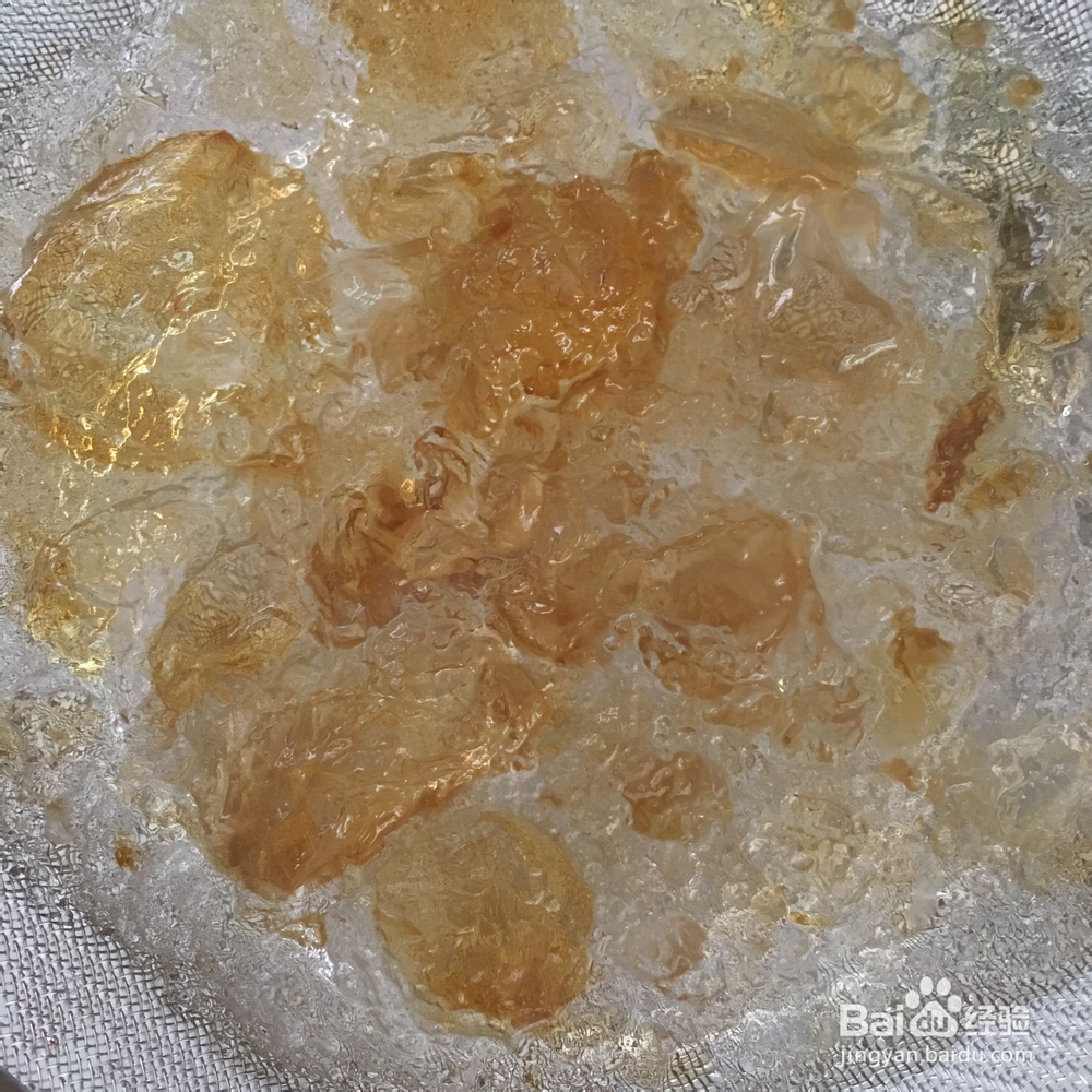 妈妈教我做的桃胶皂角米雪燕羹