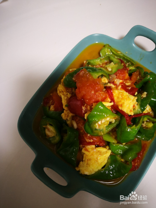 青椒炒鸡蛋的做法