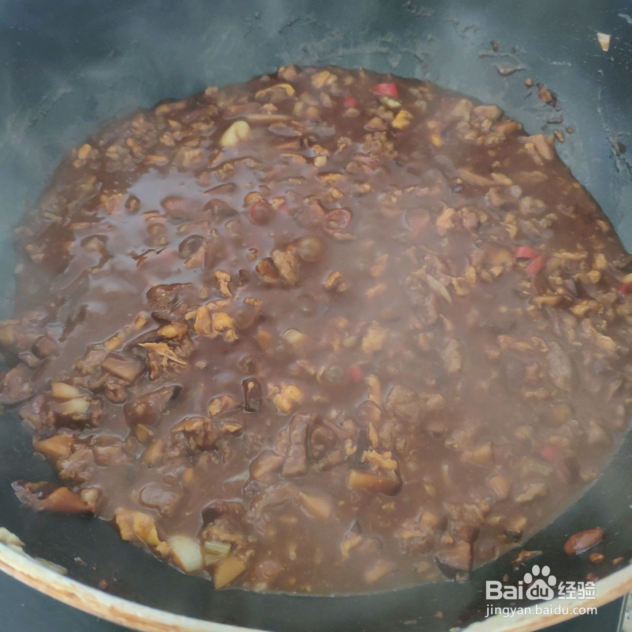 香菇肉酱拌面的做法