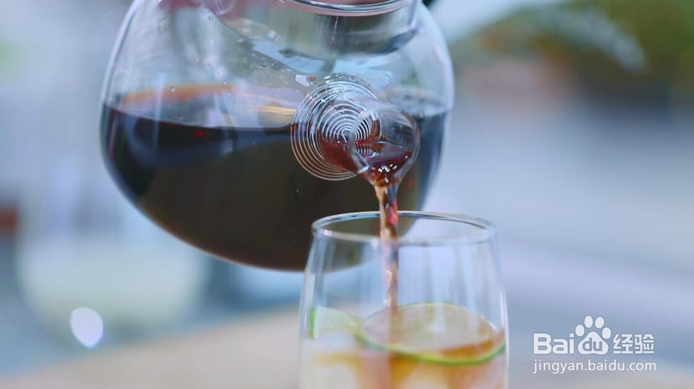 忍不住流口水的酒酿养乐多红茶