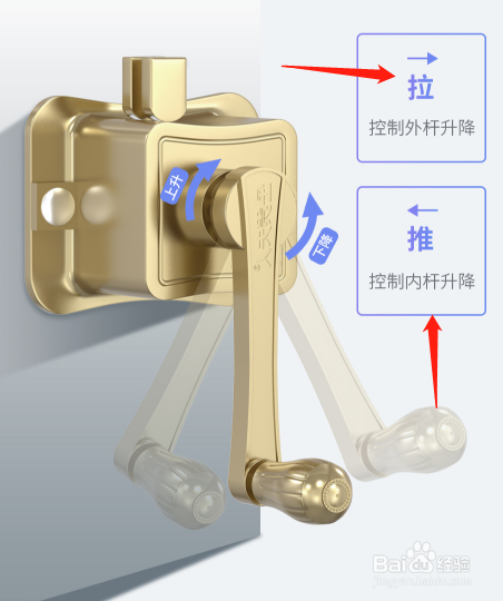 晾衣架怎么摇第二个