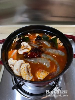 番茄海鲜什锦锅