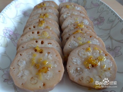 【浙菜】桂花糯米藕