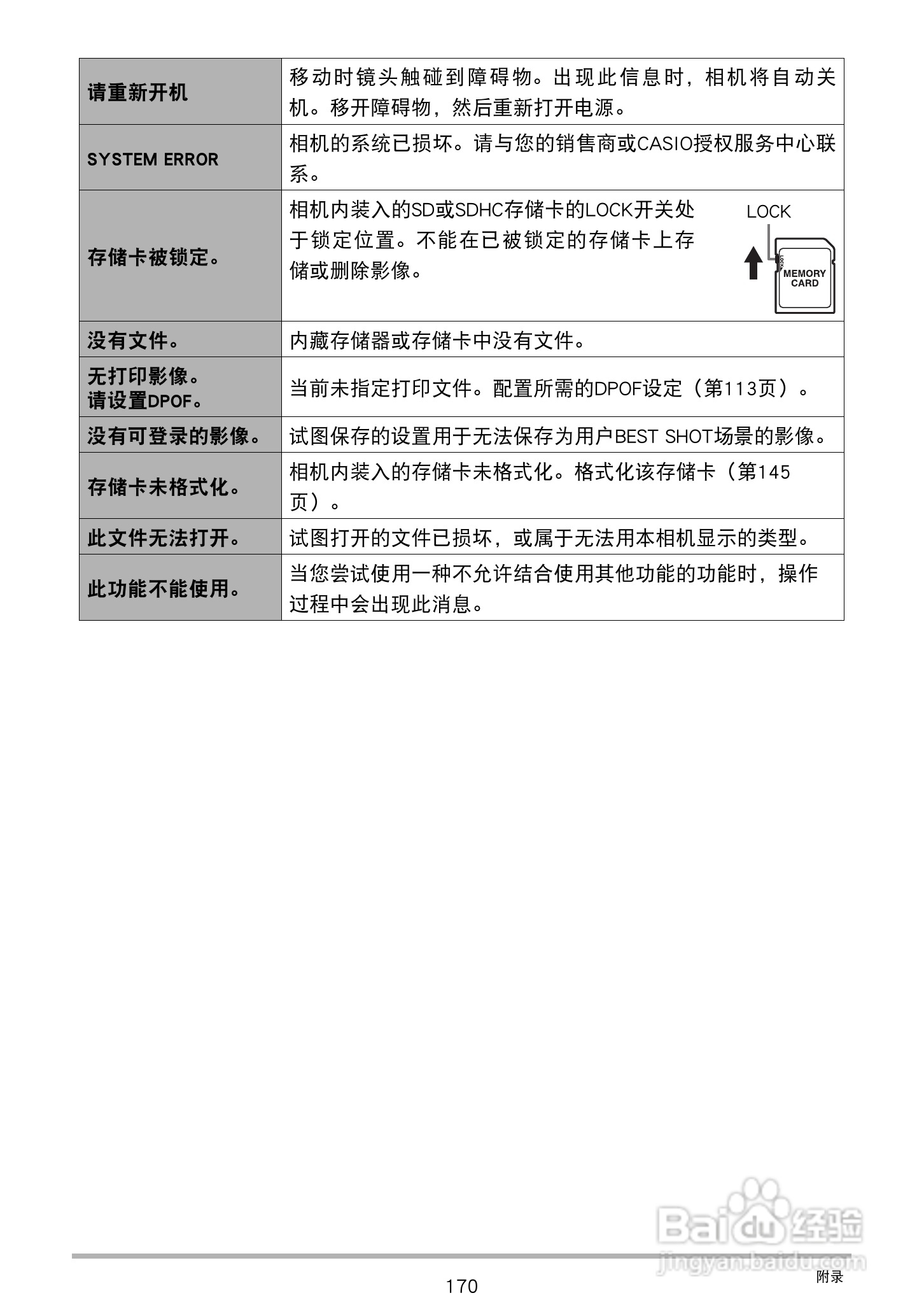 卡西欧EX-Z2300数码相机使用说明书:[17]
