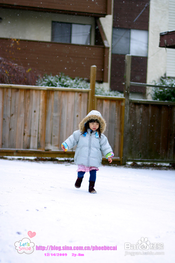 温哥华：雪中作画(组图)