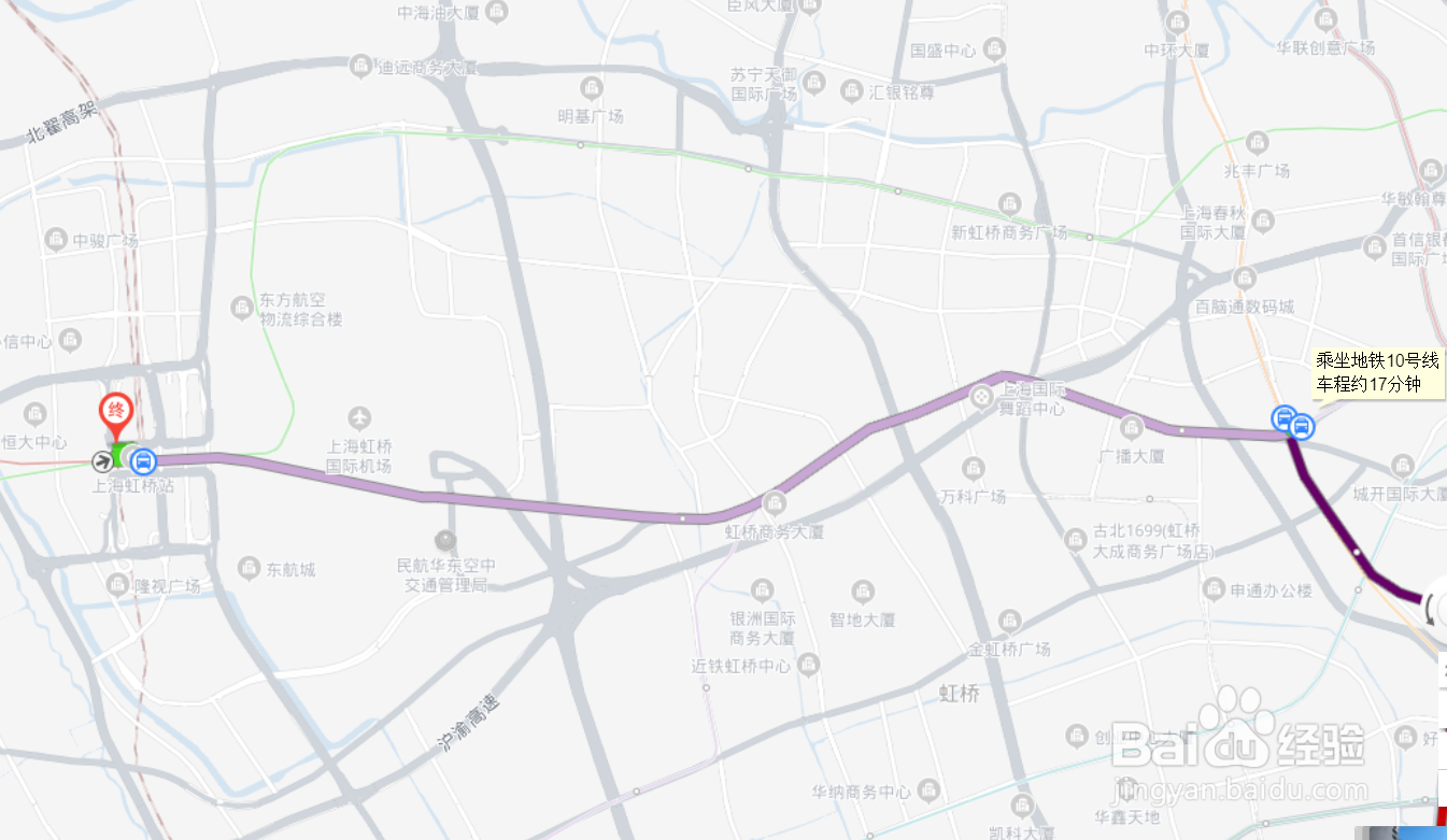 欧暇地中海酒店到上海虹桥站怎么走