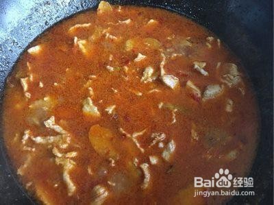家庭自制水煮肉片