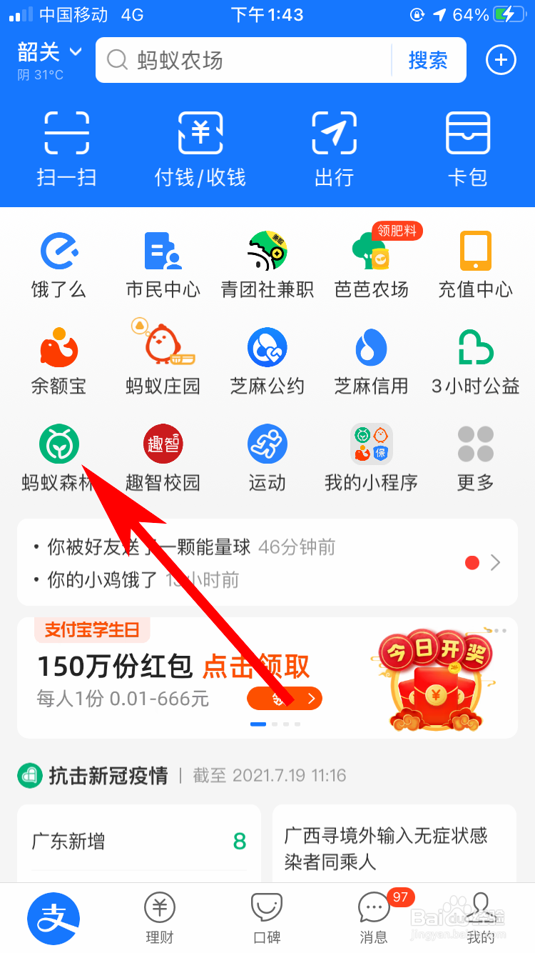 蚂蚁森林怎么样种树