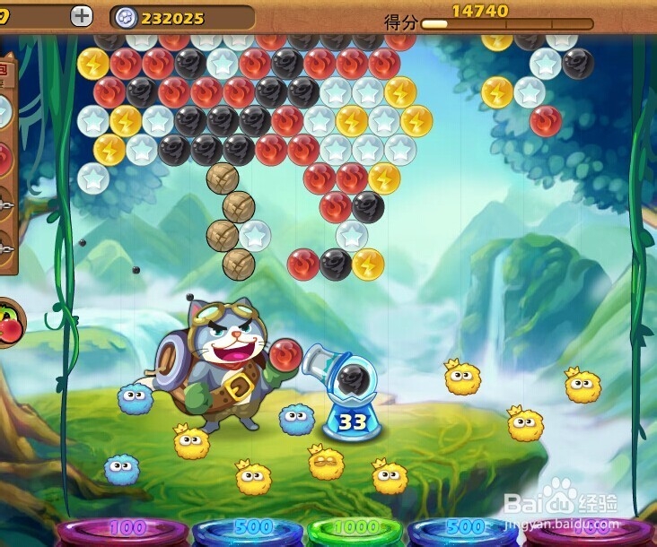 开心泡泡猫攻略第十八关