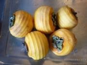 在农村家里自制柿饼