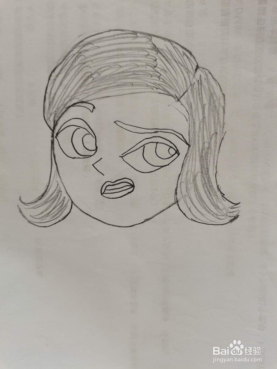 头脑特工队简笔画厌厌
