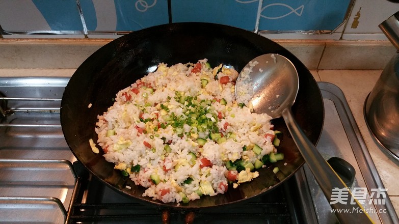 午餐肉蛋炒饭
