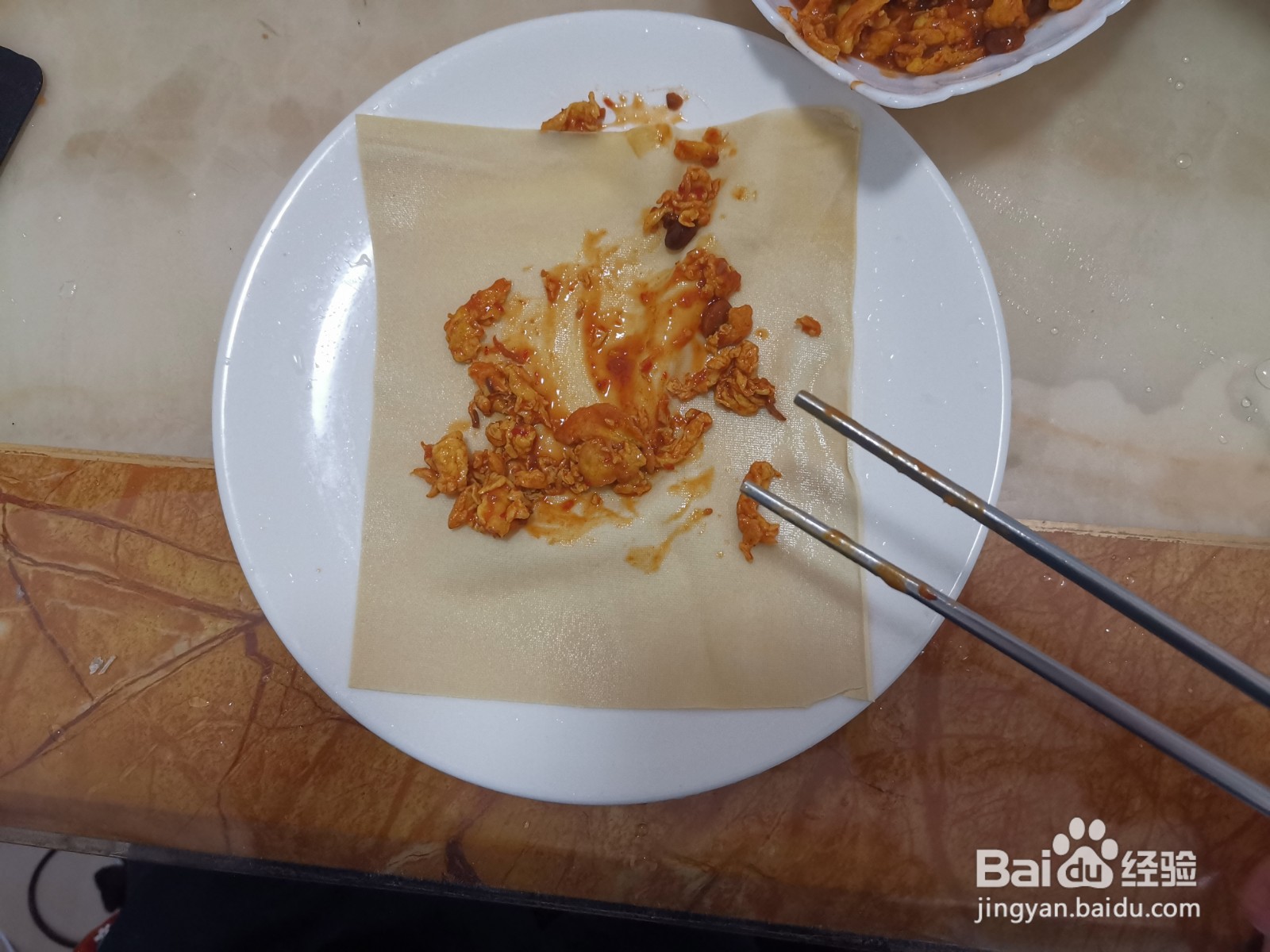 干豆腐拌饭卷