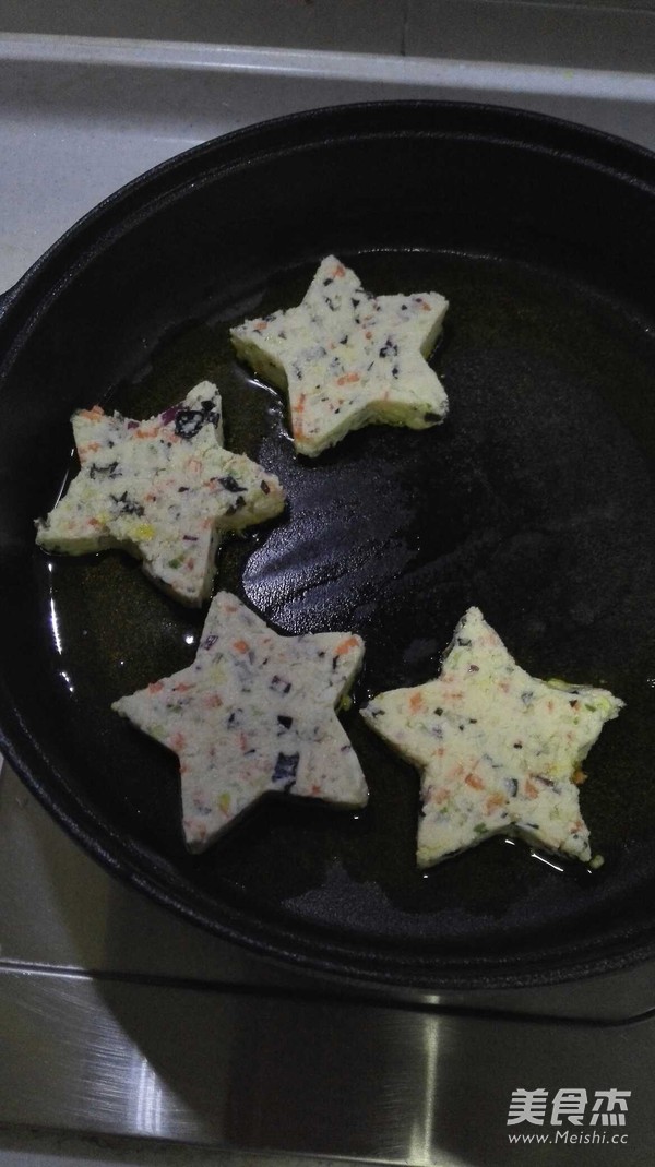 豆渣蔬菜饼的做法