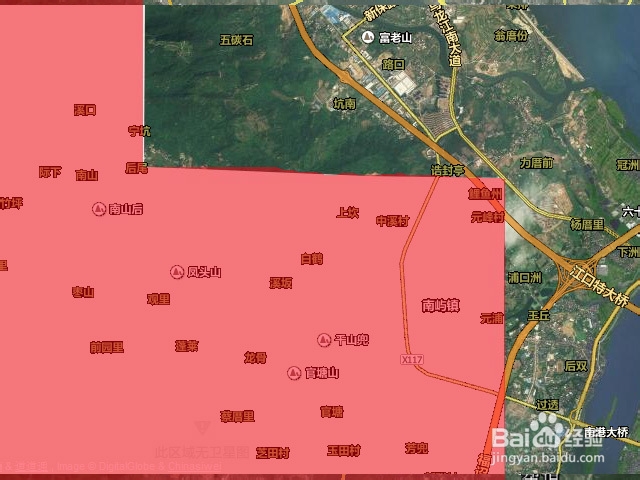 百度地图搜不到卫星照片怎么办