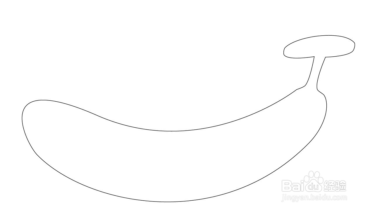 ai绘制几根香蕉的方法