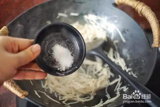 怎样做金针菇炒紫菜蛋（详解）