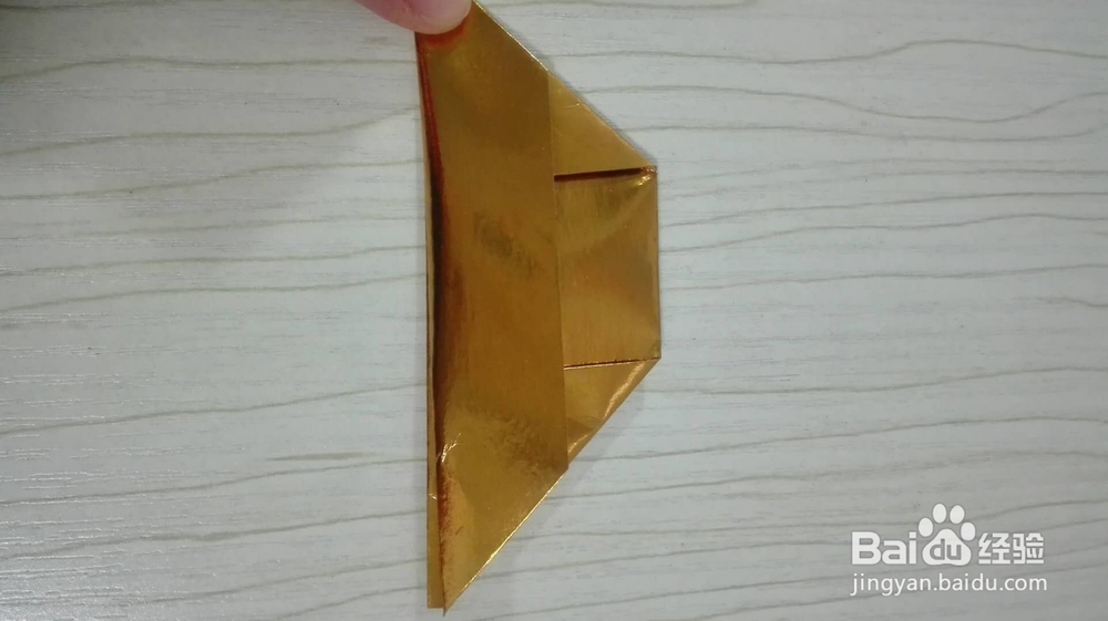手把手教你用金箔纸折叠金元宝
