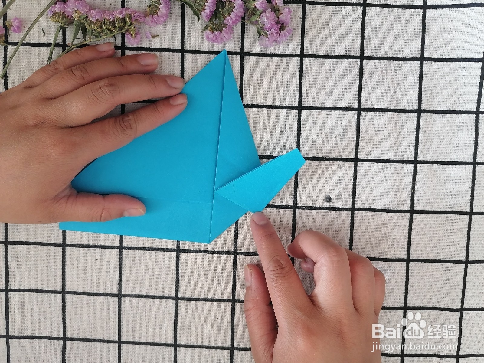 苏47战斗机折纸教程