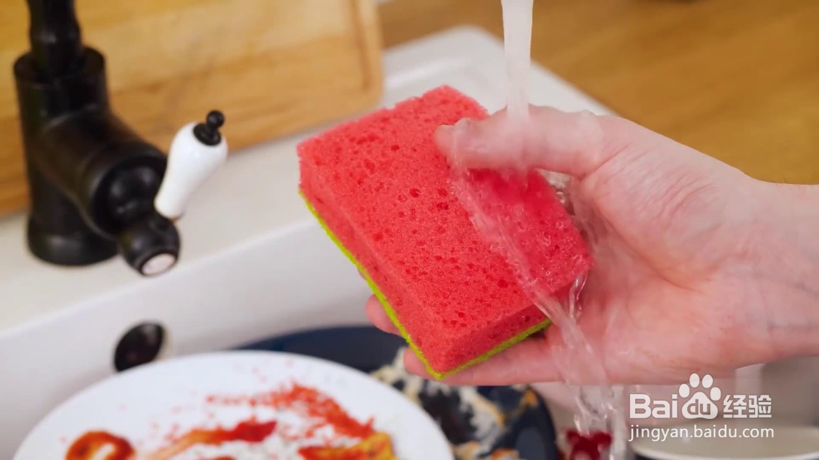 如何自制洗碗工具？