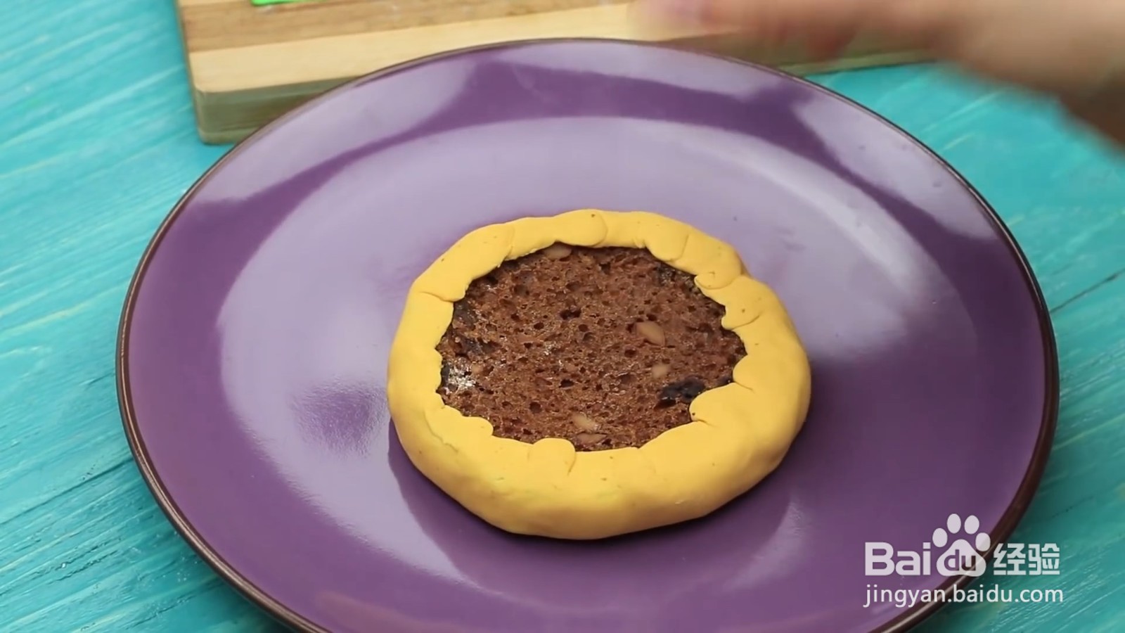 如何用蛋糕制作汉堡