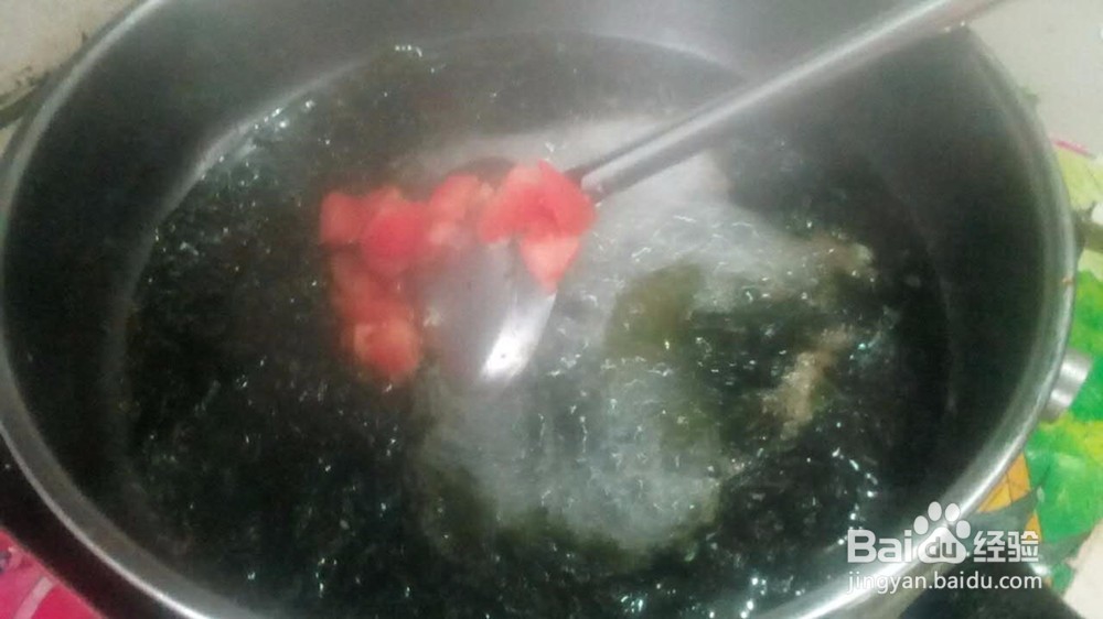 晚餐紫菜汤的做法