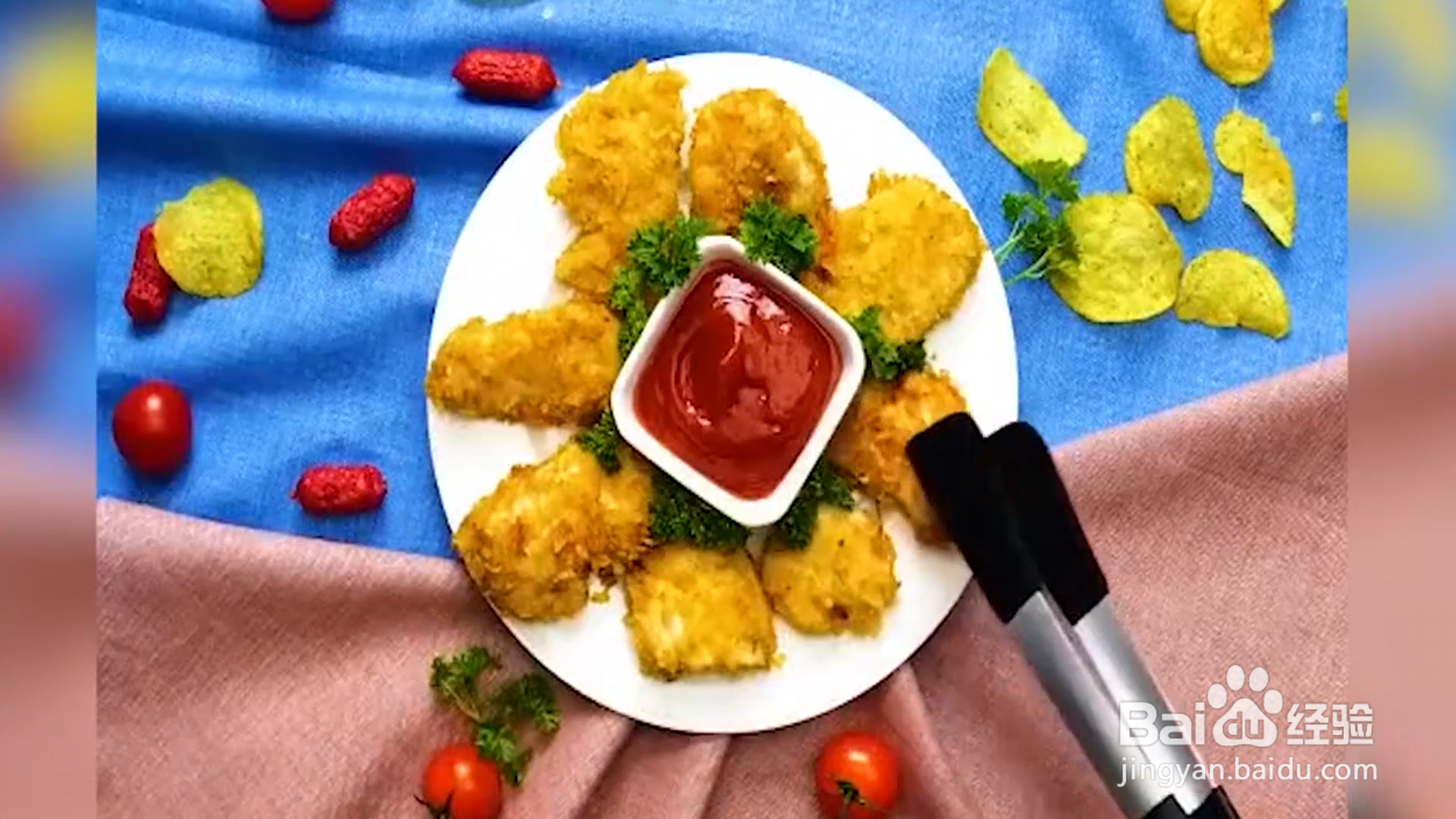 如何制作薯片炸鸡