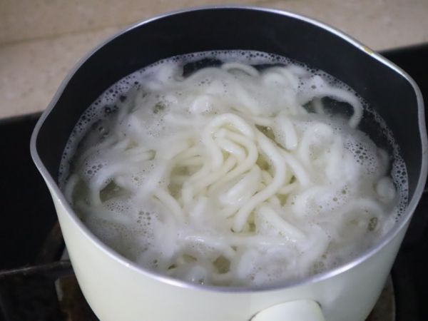 青椒肉丝炒乌冬
