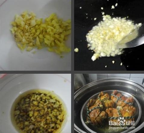 极为美味的蒜蓉大闸蟹
