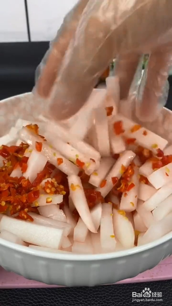 爽脆好吃的泡萝卜在家如何制作