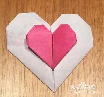 双重爱心的折法（C）