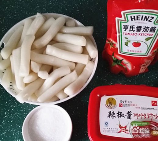 韩式辣年糕的做法