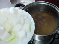 潮汕菜脯冬瓜汤