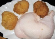 猴头炖鸡腿的做法